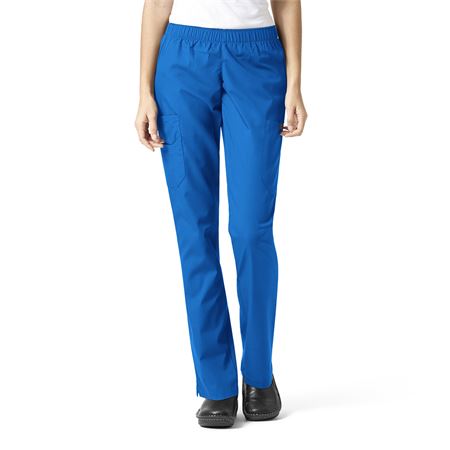 Women's Elastic Waist Scrub Pants - Cargo Pants - Sanibel Scrubs