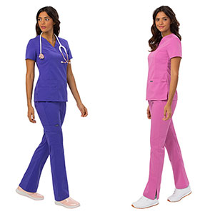 Medical scrubs and work wardrobe