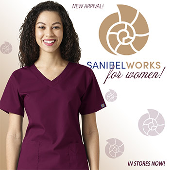 Medical scrubs and work wardrobe